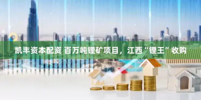 凯丰资本配资 百万吨锂矿项目，江西“锂王”收购