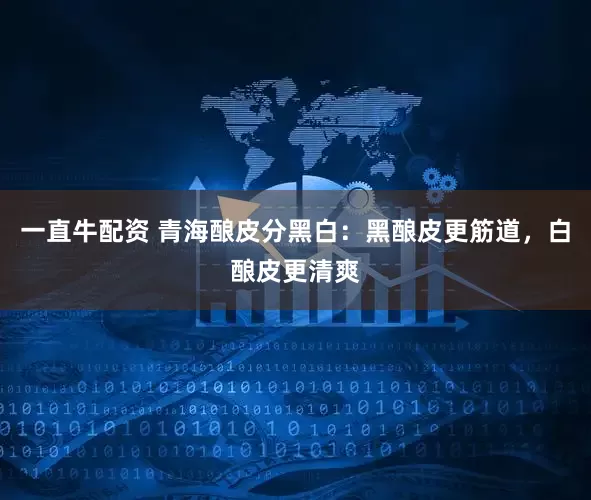 一直牛配资 青海酿皮分黑白：黑酿皮更筋道，白酿皮更清爽
